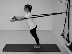Appoggio plantare al Pilates Stick